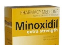 落建或其他含有Minoxidil產品的副作用